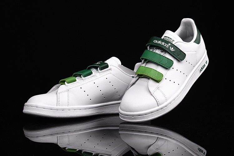 Adidas Originals Stan Smith CF "White_green_gradient" AQ5356