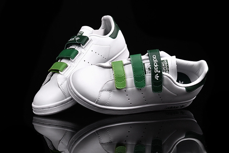 Adidas Originals Stan Smith CF "White_green_gradient" AQ5356