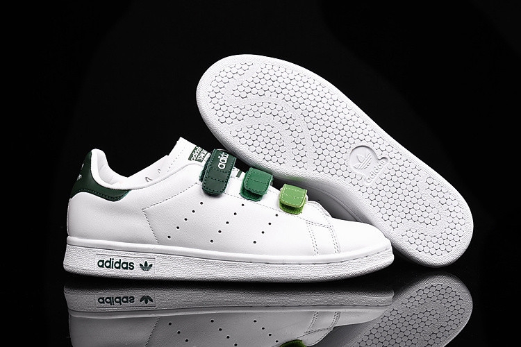 Adidas Originals Stan Smith CF "White_green_gradient" AQ5356