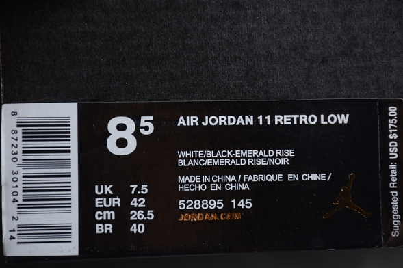 Nike Air Jordan 11 Low Easter 528895-145 