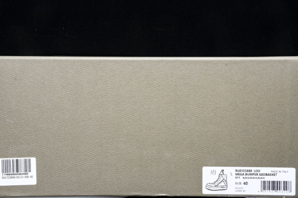 Rick Owens Mega Bumper Geobasket LOO RU01E5888 