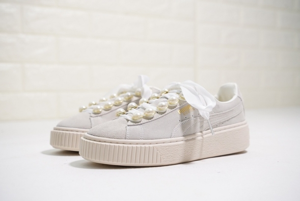 Puma Basket Platform metallic 366688-02