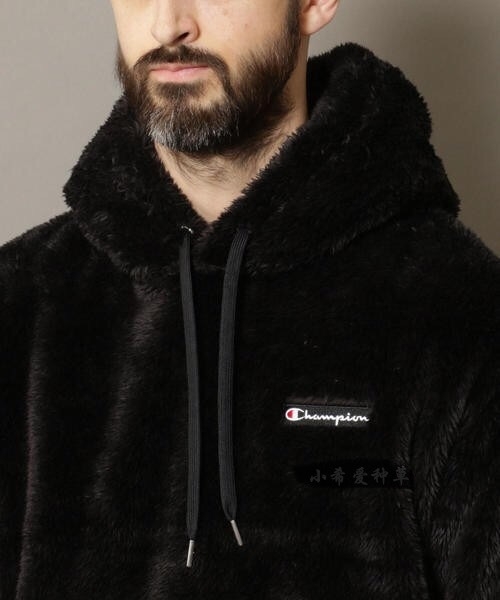 Champion faux fur hoodie 2025