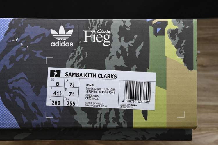  Kith x Clarks x Adidas Originals 8th Street Samba ID7299