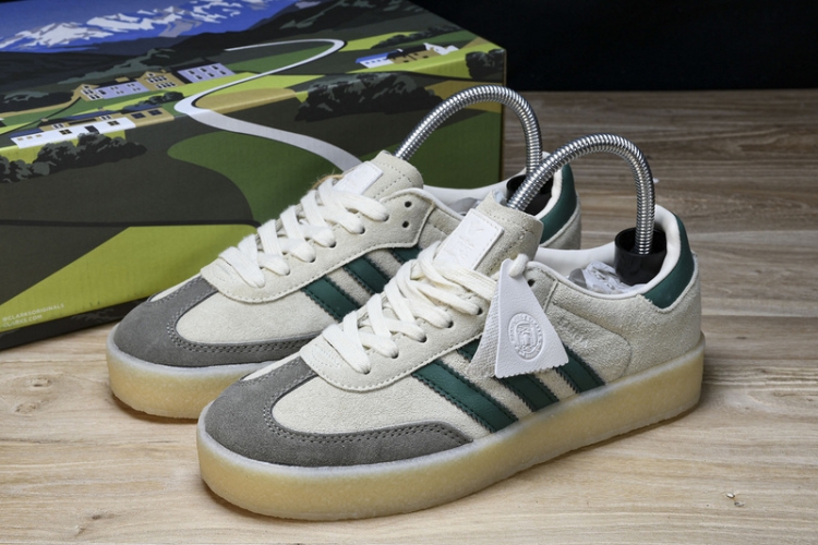  Kith x Clarks x Adidas Originals 8th Street Samba Chalk White ID7297 