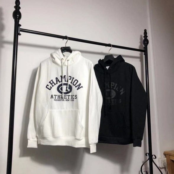  Champion hoodie &quot;black on black&quot; WM1308 