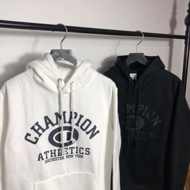 Champion hoodie "black on black" WM1308