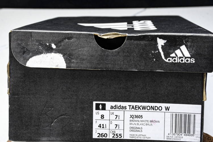 Adidas Taekwondo Low White Black JQ3605