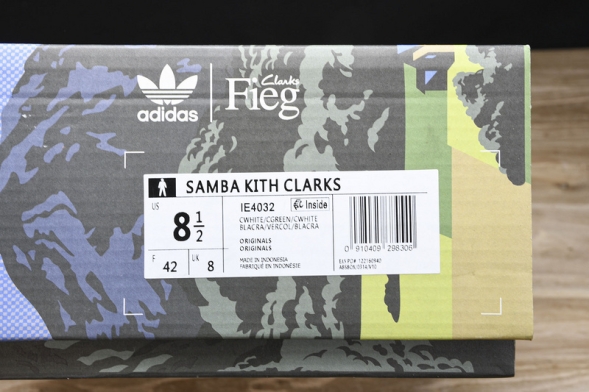 Kith x Clarks x Adidas Originals 8th Street Samba IE4032 