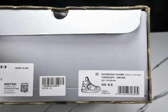 Rickowens DRKSHDW x Converse Chuck 70 Mid Turbowpn DC02BX845 A06758C 