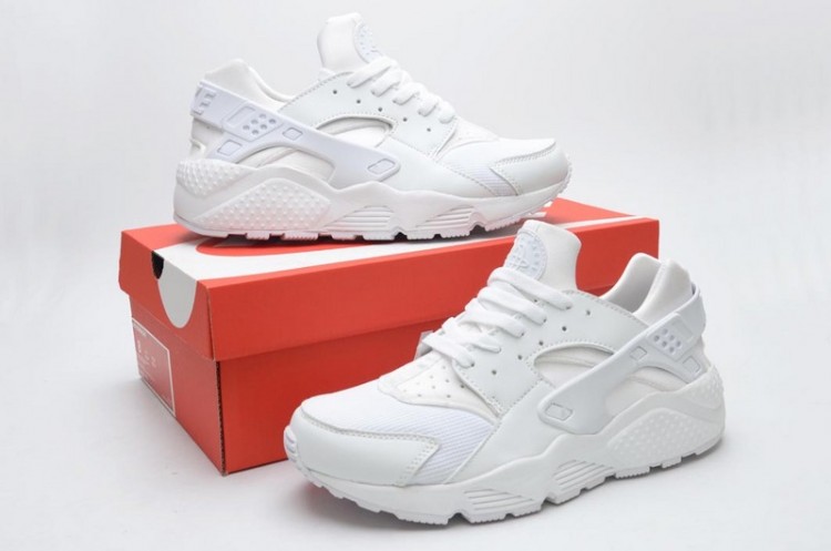 Nike Air Huarache Triple White 