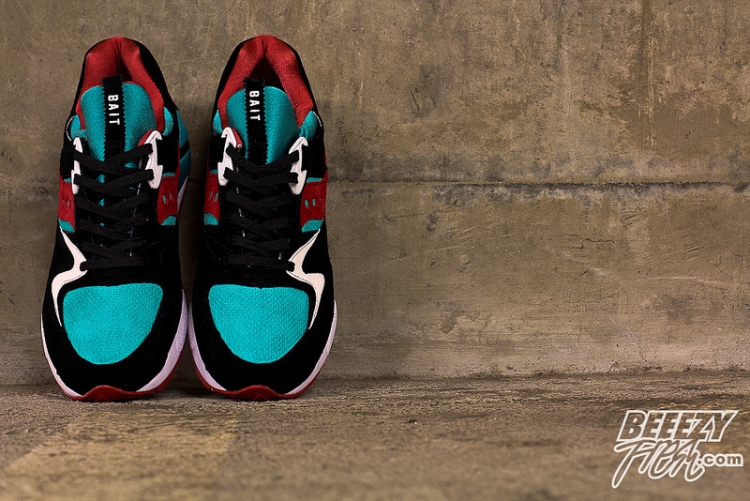 BAIT x Saucony Grid 9000 “Viridian Burner”