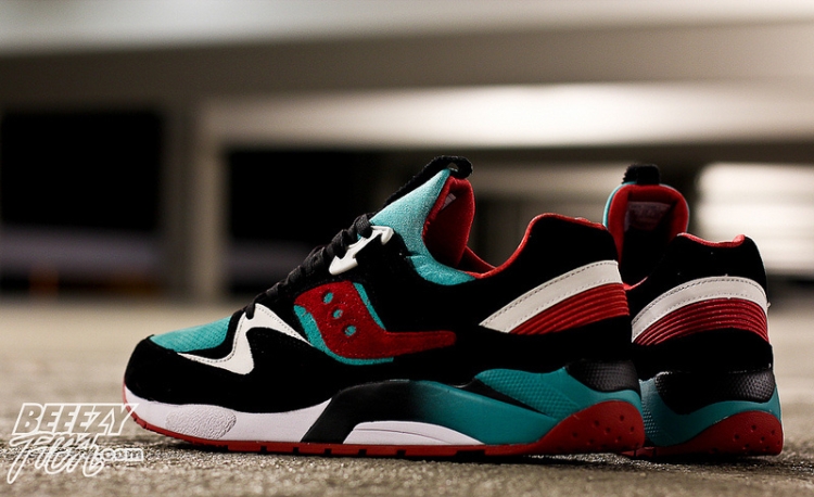BAIT x Saucony Grid 9000 “Viridian Burner”