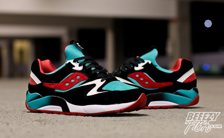 BAIT x Saucony Grid 9000 “Viridian Burner”