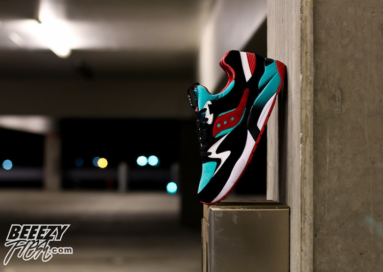  BAIT x Saucony Grid 9000 “Viridian Burner”