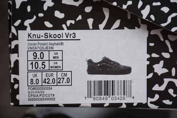 Vans Knu Skool x Imran Potato VN0A7Q5JB3M 