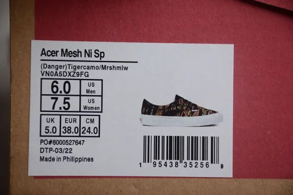 Vans Acer Mesh Ni SP VN0A5DXZ9FG 