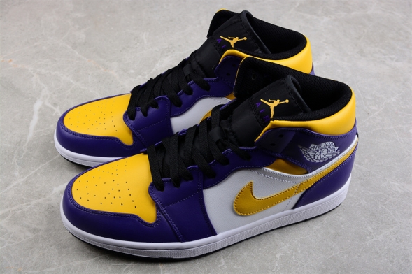 Nike Air Jordan 1 Mid Lakers DQ8426-517 