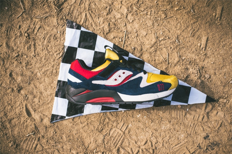 Play Cloths x Saucony Grid 9000 Motocross